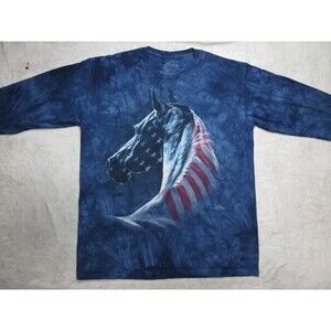 2012 The Mountain Horse USA Long Sleeve Tie Dye XL
